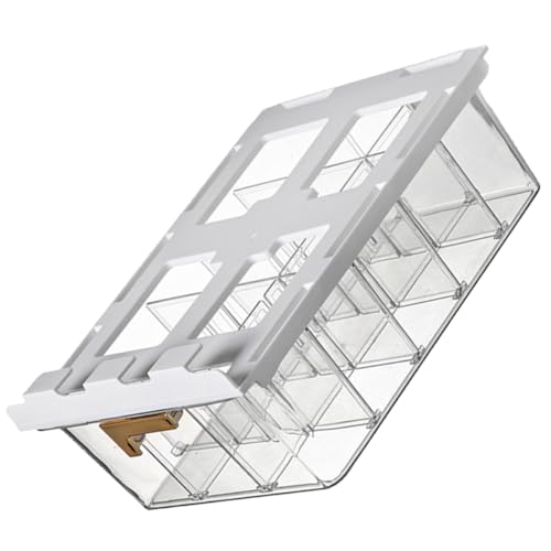 Boîte de rangement PET multi-grilles avec couvercle pour tiroir - 2