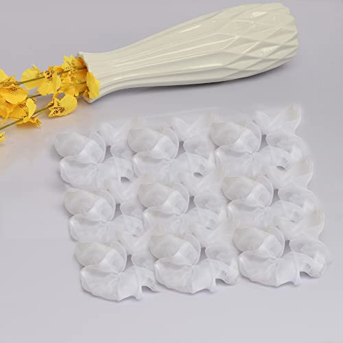 9 Pcs Light Up White Scrunchies, 3 Light Modes Halloween Led Hair Tie, Light Scrunchy For Girls, Glow Bands Ponyair Htail Holder Glow In The Dark Hair Accessories Neon Rave Party Supplies (White) #TOP5