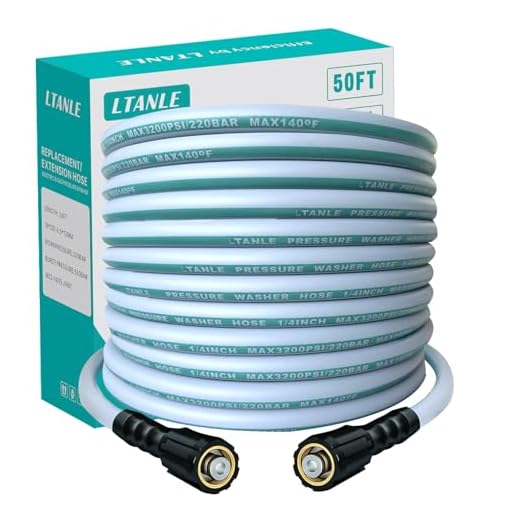 50 Feet High Pressure Washer Hose Replacement