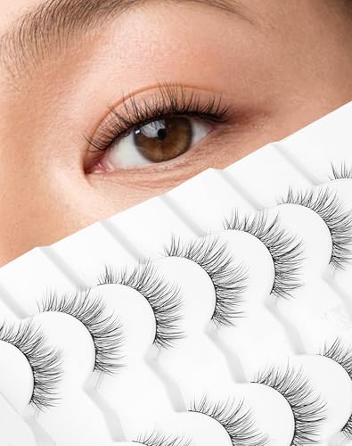 Natural Lashes Natural Eyelashes Short Eyelashes Natural Look False Eyelashes Wispy Eye Lashes Small