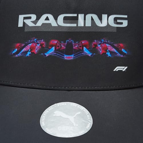 Image of PUMA | Formula 1 Graphic HD Print Trucker Cap Black