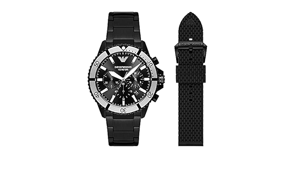 Amazon.co.jp: [エンポリオアルマーニ] 腕時計 DIVER AR80050 メンズ