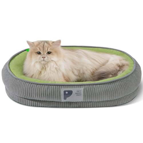 Orthopedic Dog Bed for Puppy & Cats,Dog Sofa Bed with Egg Crate Foam Four Sided Bolster Dog Couch Beds with Removable Cover & Non-Slip Bottom M
