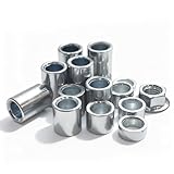 13pcs 0.47' M12 Industrial Steel Spacer Sleeve Bushings fit for Motorcycle Pit Dirt Bike Moped ATV Mini Bike 12mm Classic axle