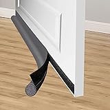 Auflosung Türdichtung Dichtungsstreifen, Dichtungsband für Türen, Zugluftstopper für Türen, thermisch isolierend, gegen Staub und Lärm, gegen Mäuse, Ameisen, Insekten-grau