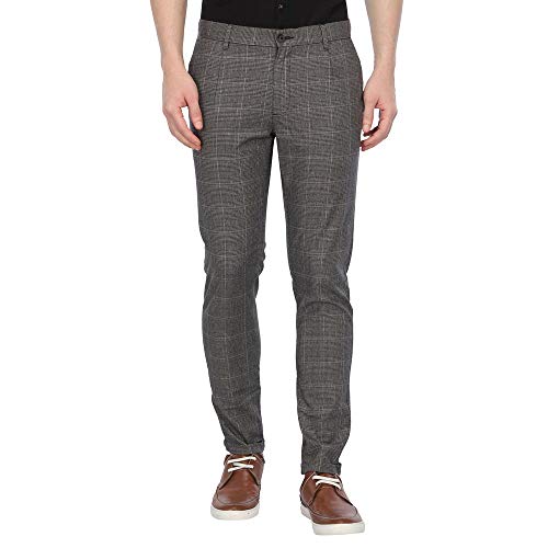 Image of blackberrys Mens 4 Pocket Check Trousers