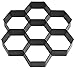 Produktbild HGDH Pflasterungsform Manuell Pflasterung Zement Ziegel Betonformen DIY Kunststoff Pfad Mold Garten Stein Straßenform (Color : C 293x280mm)