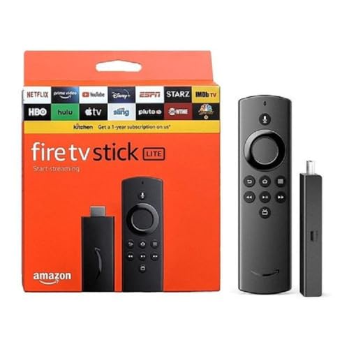 Fire TV Stick Lite – Controle de Voz | Full HD | 8GB de Armazenam...
