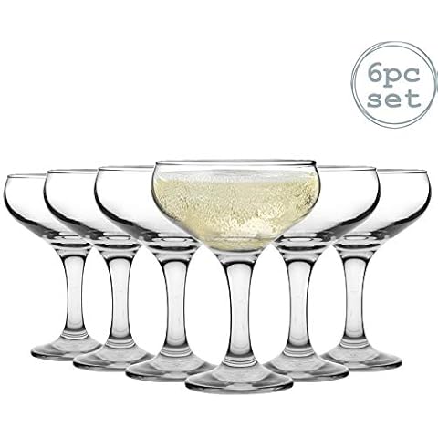 6 Vintage Champagne Saucers by Rink Drink Cover