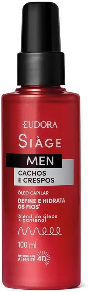 Eudora Eudora Siàge Men Cachos e Crespos Óleo Capilar 100ml