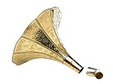 Brass India Horn with Elbow Holder