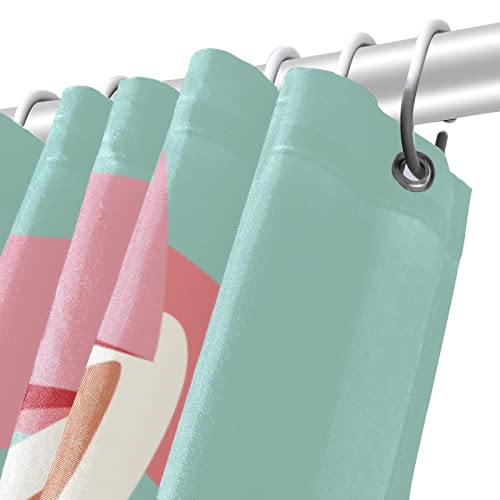 Rideau de douche chat imperméable coloré 183x183 cm - 6