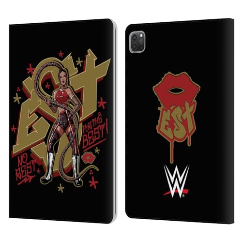 Head Case Designs Officially Licensed WWE No Rest for The Best Bianca Belair Leather Book Wallet Case Cover Compatible with Apple iPad Pro 11 2020/2021 / 2022