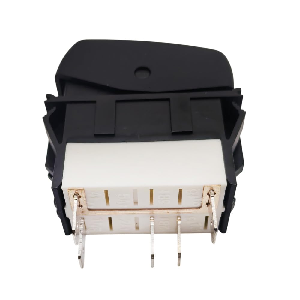 P27-1123-007 P271123007 Spare Rocker Dash Console Switch, Compatible with Kenworth T800 T2000 T660 T440 2006-2017, 3Pcs