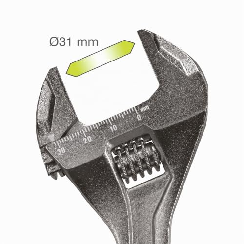 Clé à molette réglable et ajustable RYOBI ouverture 200 mm RHAW200 - vue 5