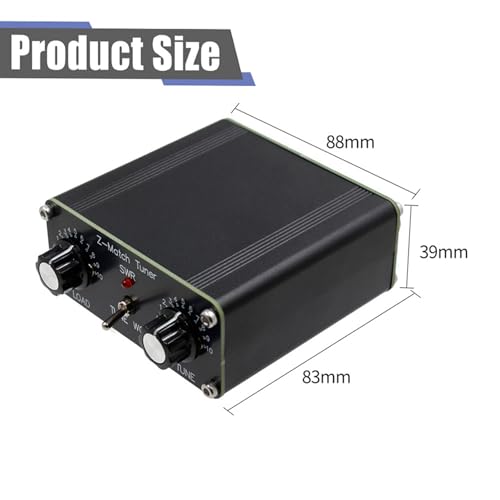 Tuner Antenne Manuel QRP Z-Match 5W coupleur 3-28 MHz pour radioamateur ham - 2