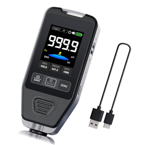 EINCORN High Precisions Automotive Paint Thickness Gauges Easy Carry Paint Thickness Tester for Accurate Coating Measurements