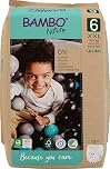 Bambo Nature Premium Training Pants (Size 6 XXL 18+kg), 18PK, Pull Ups, Eco-Labelled Potty Training Pants, Secure, Comfortable, Discreet for Active Day and Comfy Night's Sleep