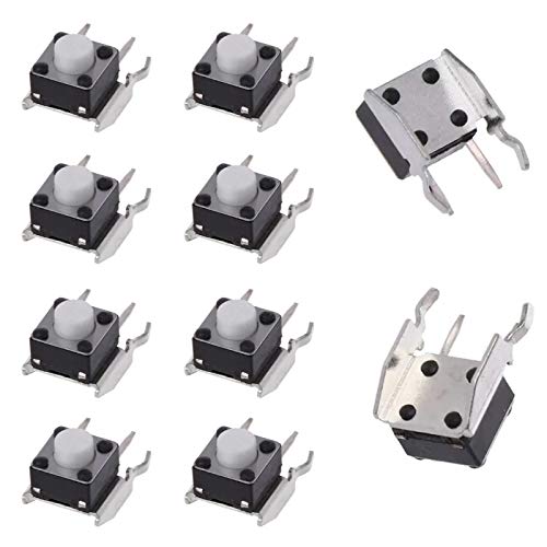 Image of LB RB Switch Bumper Joystick Button,Replacement Tactile Micro Switch Repair Kit for Xbox 360 Xbox One Controller(10 Pack)