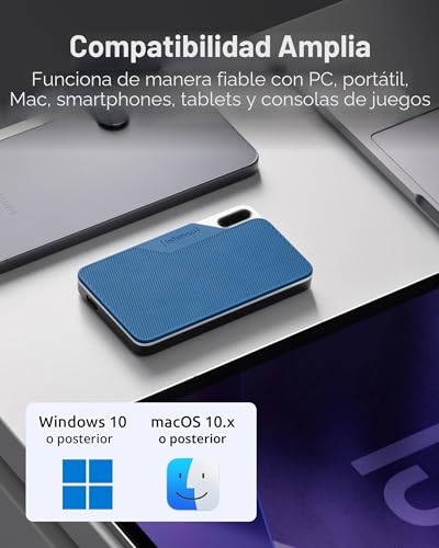 Miniatura 5 de Intenso essd tx100 250gb USB-c 3.2 gen1 Blue