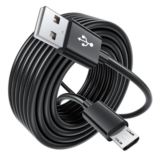 10FT Long PS4 Charger Cord for Xbox One Controller,PS4 Charging Cable,Micro USB Cable for Xbox One S/X Slim Elite Controller,PlayStation 4 Games,Dualshock 4 Controller Data Sync Cord Wire