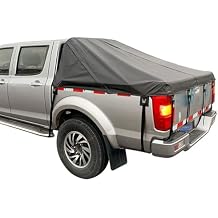 Truck Bed Tarp Cover Pickup Truck Bed Cover Truck Bed Tarp Cover Waterproof Pickup Truck Bed Cover Pickup Truck Bed CoverBlack,6.5-ft. Bed