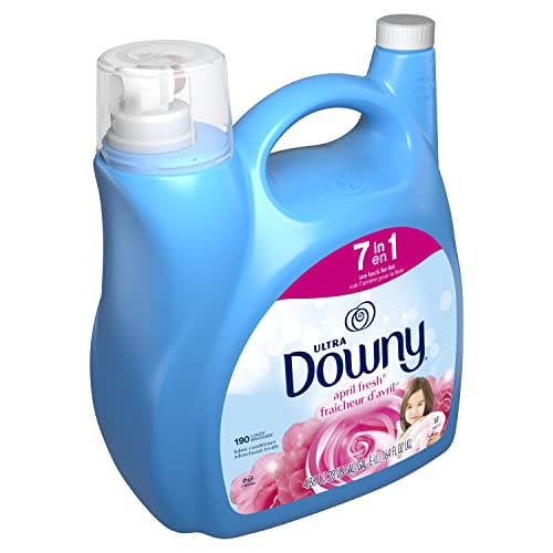 Downy April Fresh Liquid Fabric Conditioner (Fabric Softener), 164 Fl Oz, 190 Loads #TOP3