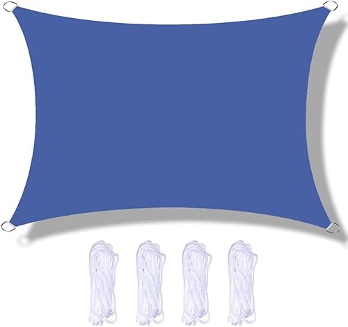 Toldo rectangular impermeable y resistente a los rayos UV de 2 m x 5 m, para patio, jardín, restaurante, patio, cochera, parasol duradero para máxima protección