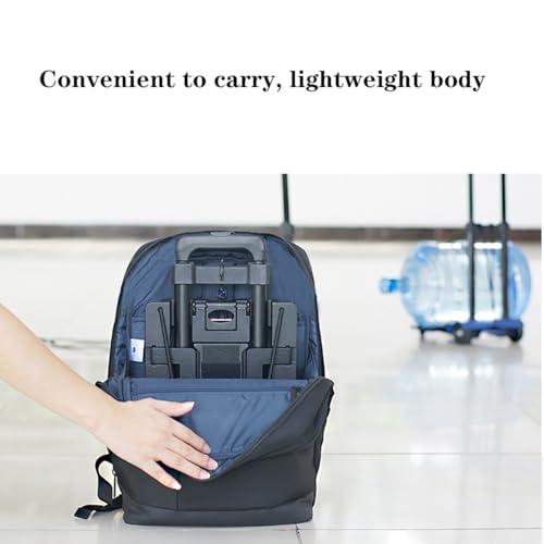Carretilla plegable multiusos con ruedas de goma miniatura 4