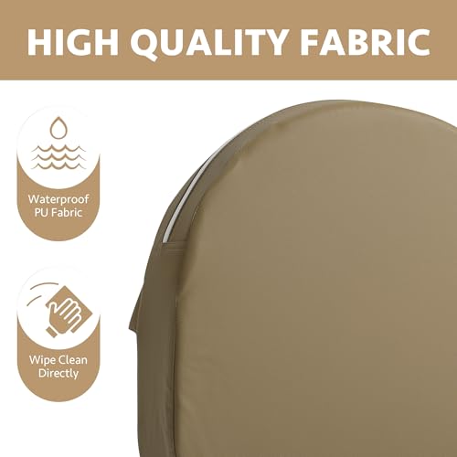 Image of E1F1NN DOT U-Shaped Toddler Booster Seat for Kitchen Chair (Big Size) Dining Table, Portable Waterproof PU Material Kids Booster Seat with Safety Buckles, High Cushion for Travel with Non-Slip Bottom