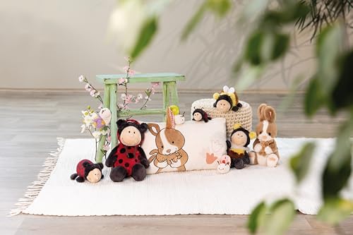 NICI Kuscheltier Hummel Beelinda 18cm - gelb - Stofftier aus weichem Plüsch, niedliches Plüschtier zum Kuscheln und Spielen, für Kinder & Erwachsene, tolle Geschenkidee - 61628