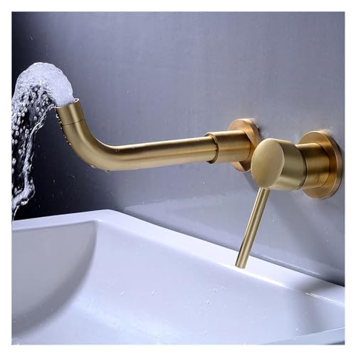 Mitigeur mural de salle de bain LWX finition noir mat premium
