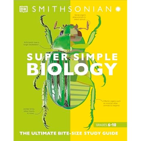 Super Simple Biology: The Ultimate Bitesize Study Guide (DK Super Simple) Cover