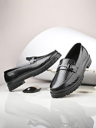 Image of KASTAVA KS 105 Ultra Comfort Breathable Cushioned Insole Slip-On | Lightweight Everyday Casual Loafers for Men