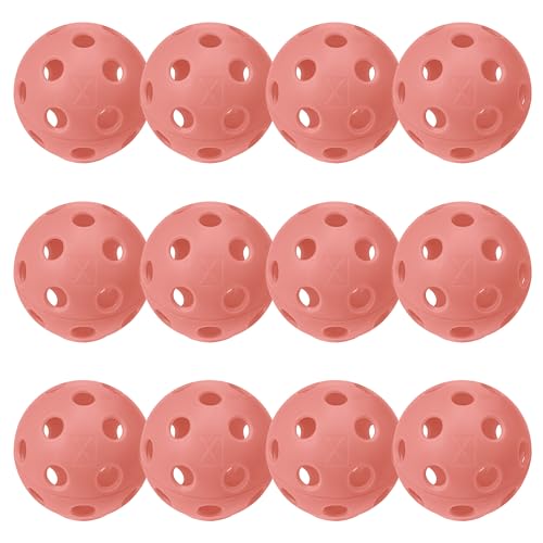 Image of Franklin Sports X-26 Indoor Pickleballs - 3 Pack, 12 Pack & 100 Pack Bulk - USAPA Approved Tournament Pickleballs - Multiple Colors