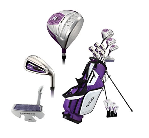 Precise 44000-PUR-LRH M5 Ladies Womens Complete Right Handed Golf Clubs Set Includes Titanium Driver, S.S. Fairway thumb #8