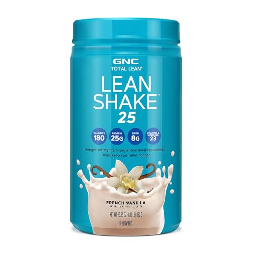 GNC Total Lean Lean Shake 25 - French Vanilla (16 Servings)
