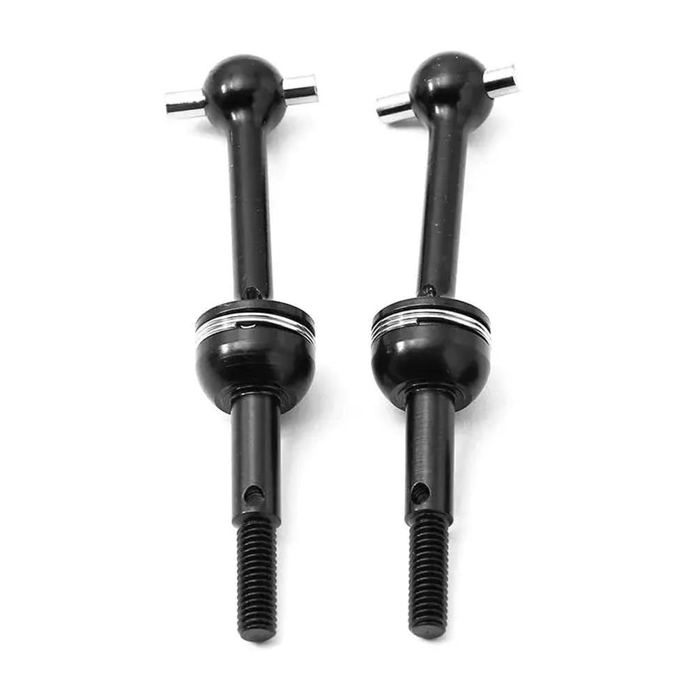Dispositivo in Acciaio arredato per 1/10 Scale RC Car – 2pcs o 4pc Sostituzione Drivetrain Parte Compatibile con TT01 TT02 TA04 Modelli(2pcs)