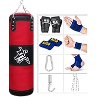 Luniquz Boxsack Für Kinder - Hängender Punchingsack Zum Befüllen