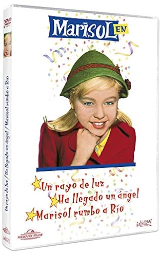Marisol (DVD) Pack 3 peliculas: Un rayo de luz / Ha llegado un angel / Marisol rumbo a Río | Ya disponible en tu tienda friki favorita! En mundofriki.es!