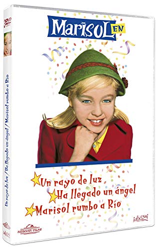 Marisol (DVD) Pack 3 peliculas: Un rayo de luz / Ha llegado un angel / Marisol rumbo a Río
