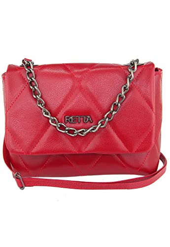 Bolsa Feminina de Mão Ombro e Transversal Retta (VERMELHO)