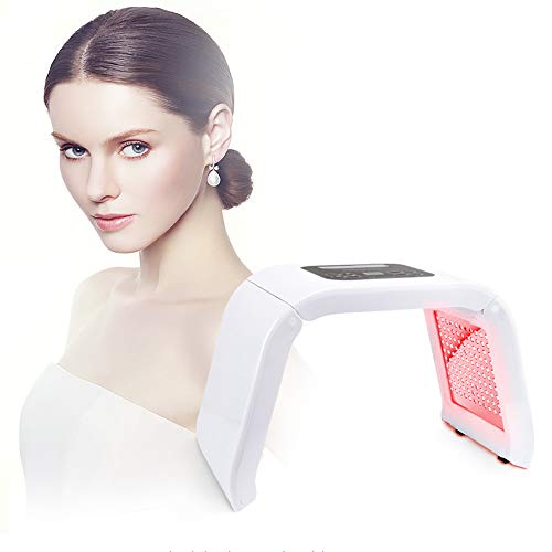 ACCDUER 7 LED de Color máscara de la máscara de la Piel de fotones de luz Terapia de rejuvenecimiento de la Piel Facial del Cuidado,7color