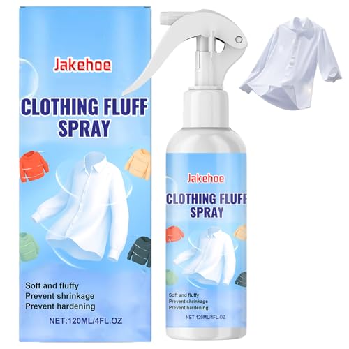 Spray antipiega vestiti, Spray antistatico per vestiti, Rimuove Rapidamente le Pieghe, Riduce L'elettricità Statica, per stirare senza ferro, Adatto a Una Varietà di Tessuti, 120ml
