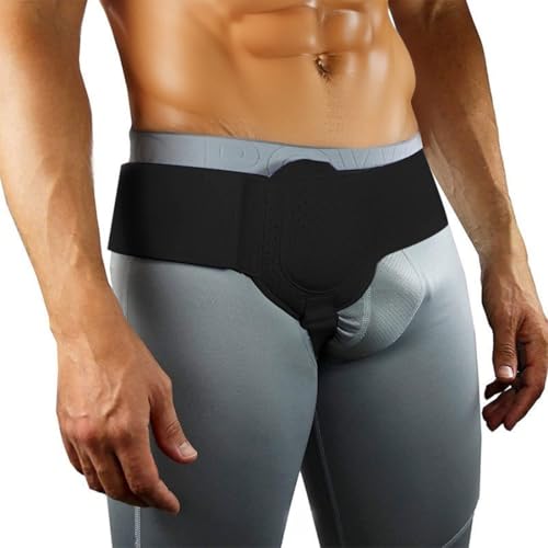 KOQAIIZ Braguero hernia inguinal hombre (lado izquierdo y derecho). Cinturón hernia inguinal, Faja hernia inguinal hombre- alivia dolor hernia de la ingle KOQAIIZ Braguero hernia inguinal hombre (lado izquierdo y derecho). Cinturón hernia inguinal, Faja hernia inguinal hombre- alivia dolor hernia de la ingle