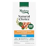 NUTRO WHOLESOME ESSENTIALS Natural Puppy Dry Dog Food Farm-Raised Chicken, Brown Rice & Sweet Potato Recipe, 5 lb. Bag
