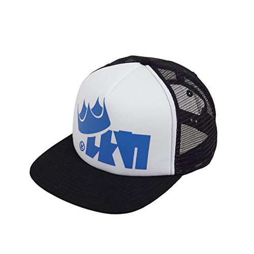 T-Shirt Vest Squid Socks King Flip Mesh Hat Cosplay accessories (Free Size, Blue Hat)