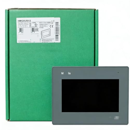Image of HMIGXU5512 Industrial HMI Touch Screen - Clear Wide-Screen Display for Industrial Automation, Multi-Protocol Compatibility & Industrial-Grade Stability