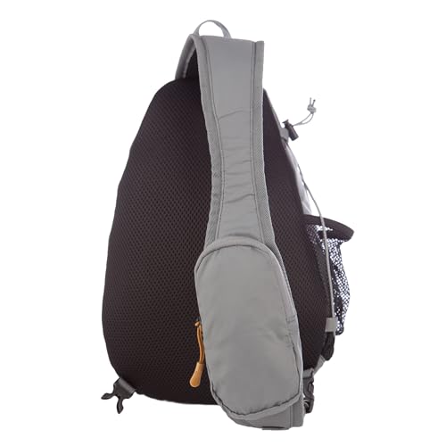 Image of Eddie Bauer Ripstop 8L Shoulder Sling Pack with Padded Air-Mesh Adjustable Crossbody Strap for Right or Left Handed Fit - Slate