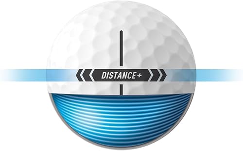 Vista 8 de TaylorMade Golf Distance+ Golf Balls Blanco